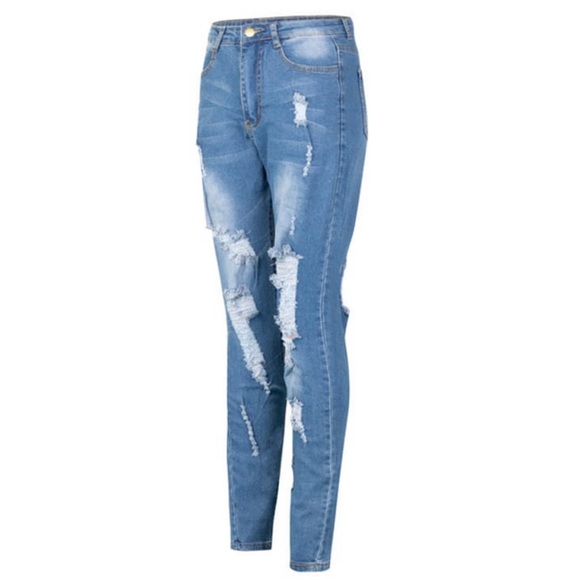 LAST! ‼️ High-rise, medium wash Jeans - Picture 4 of 9